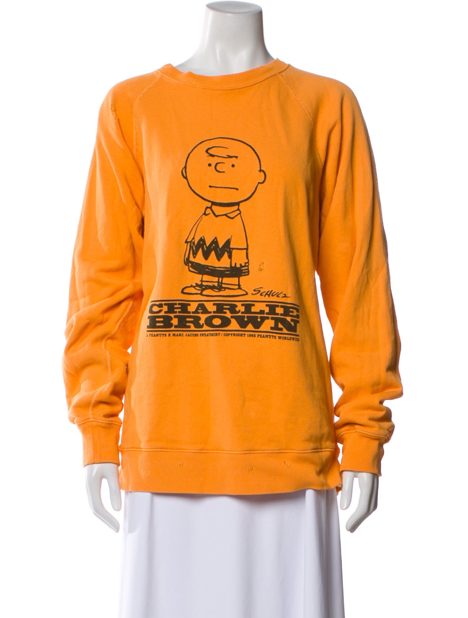 Marc Jacobs x Peanuts Graphic Print Crew Neck Sweater
