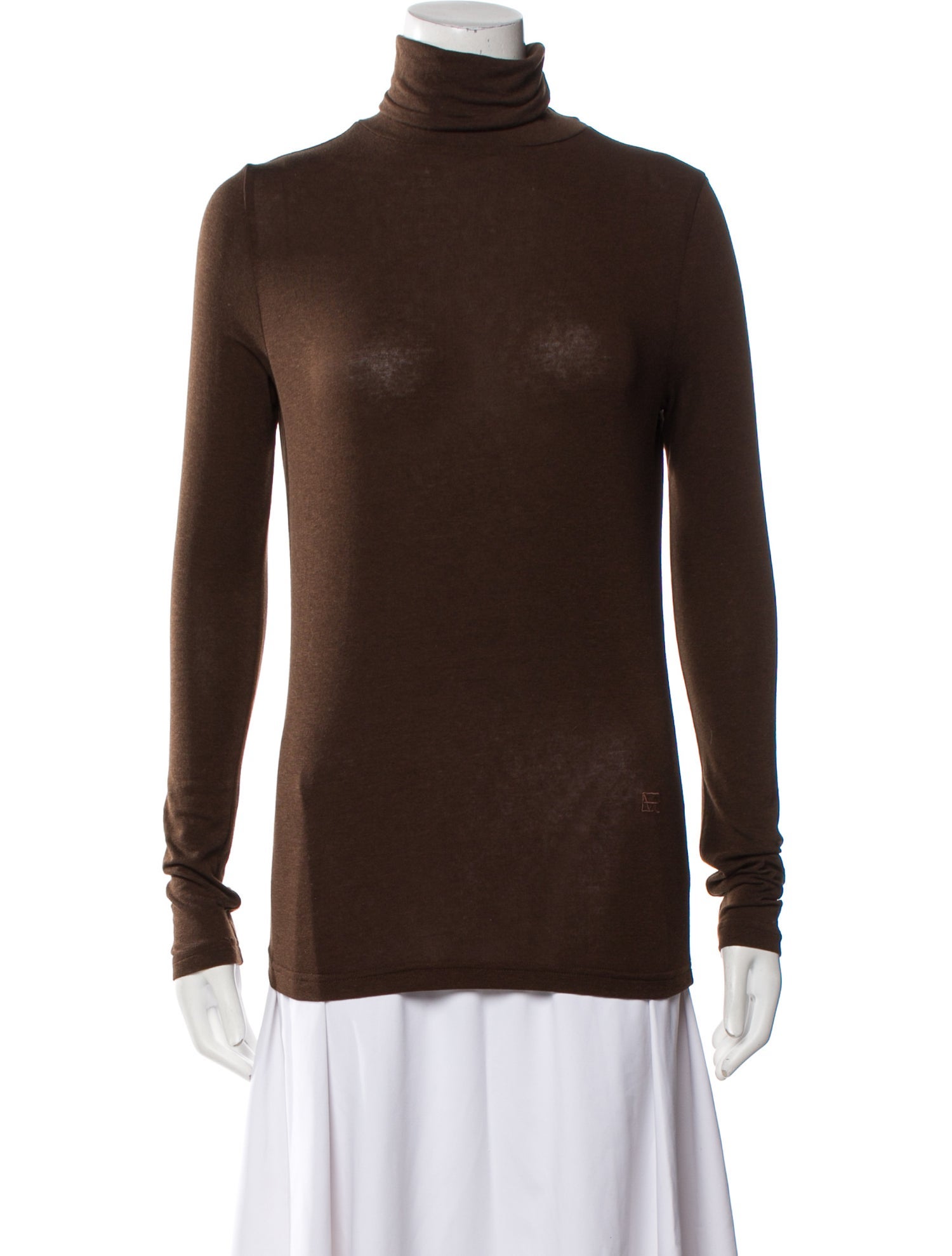 Mijeong Park Turtleneck Long Sleeve Top