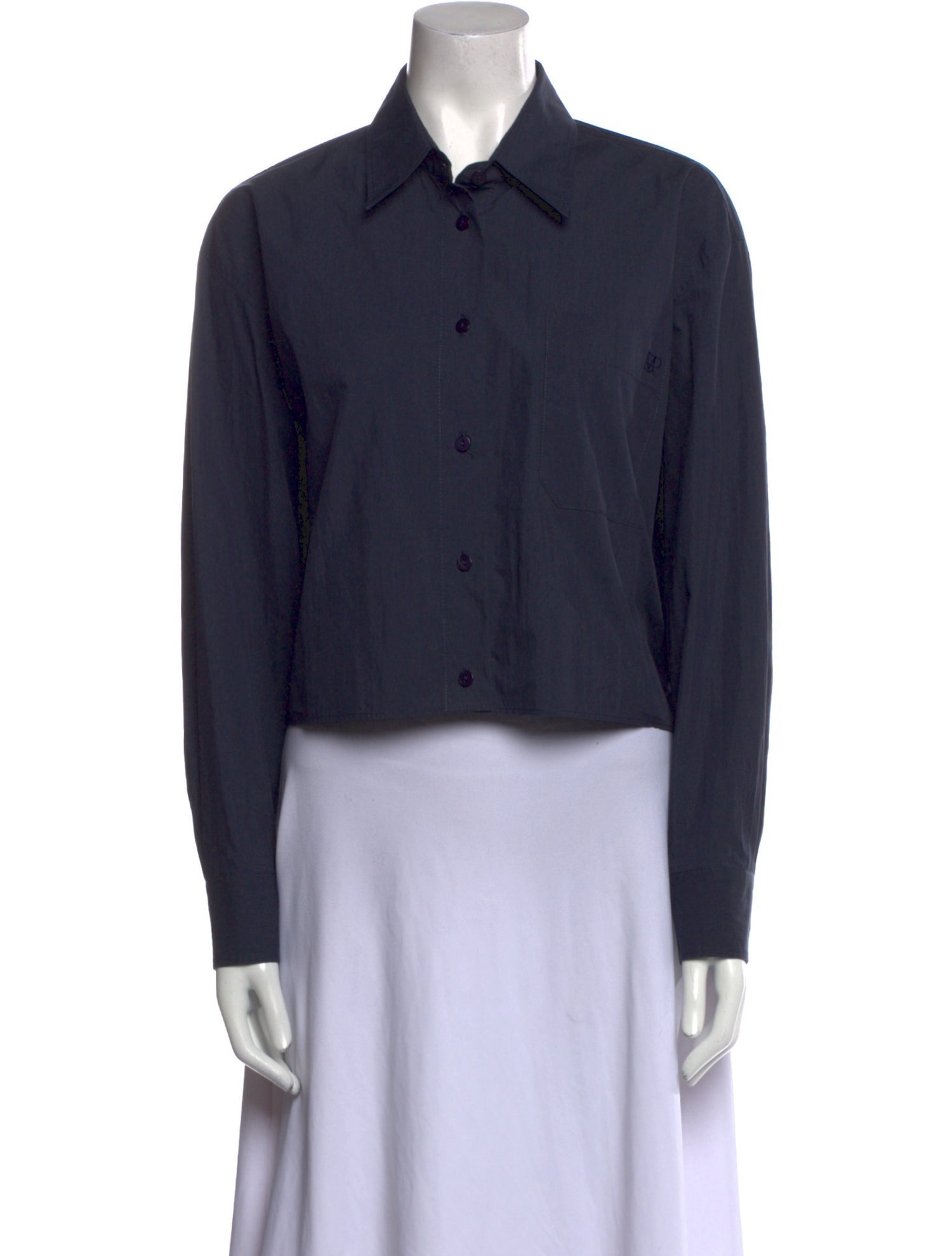 Mijeong Park Long Sleeve Button-Up Top