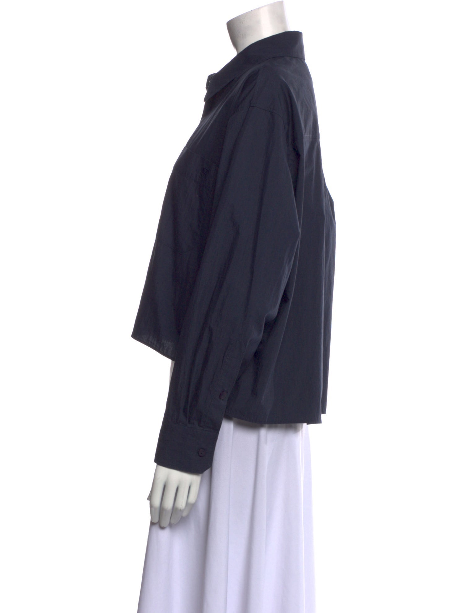 Mijeong Park Long Sleeve Button-Up Top