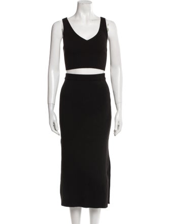 Mijeong Park Linen Skirt Set