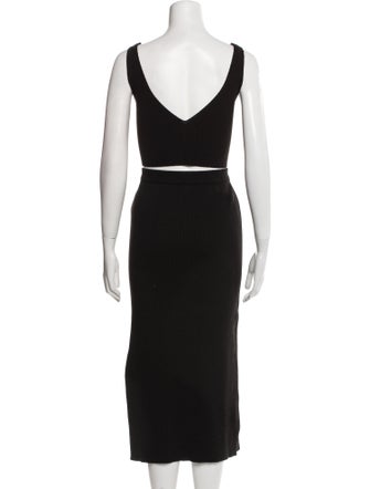 Mijeong Park Linen Skirt Set