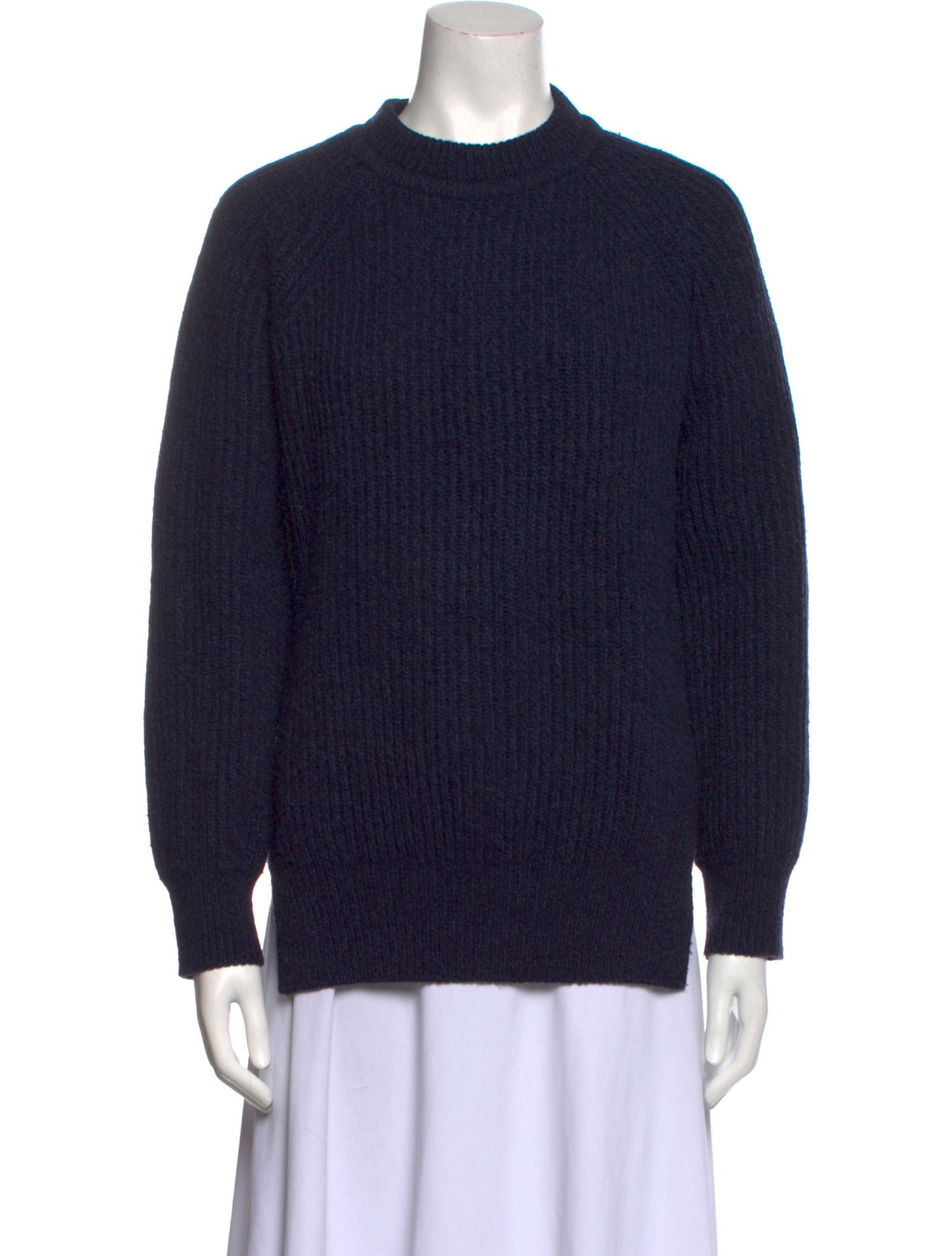Mijeong Park Wool Mock Neck Sweater