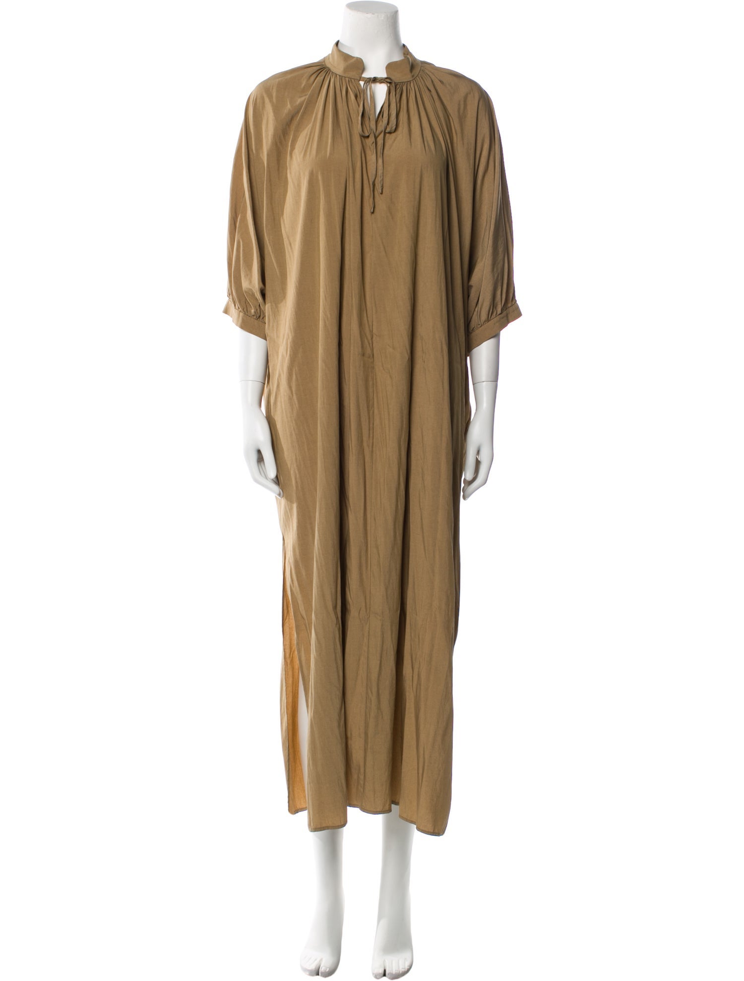 Mijeong Park Tie Neck Long Dress