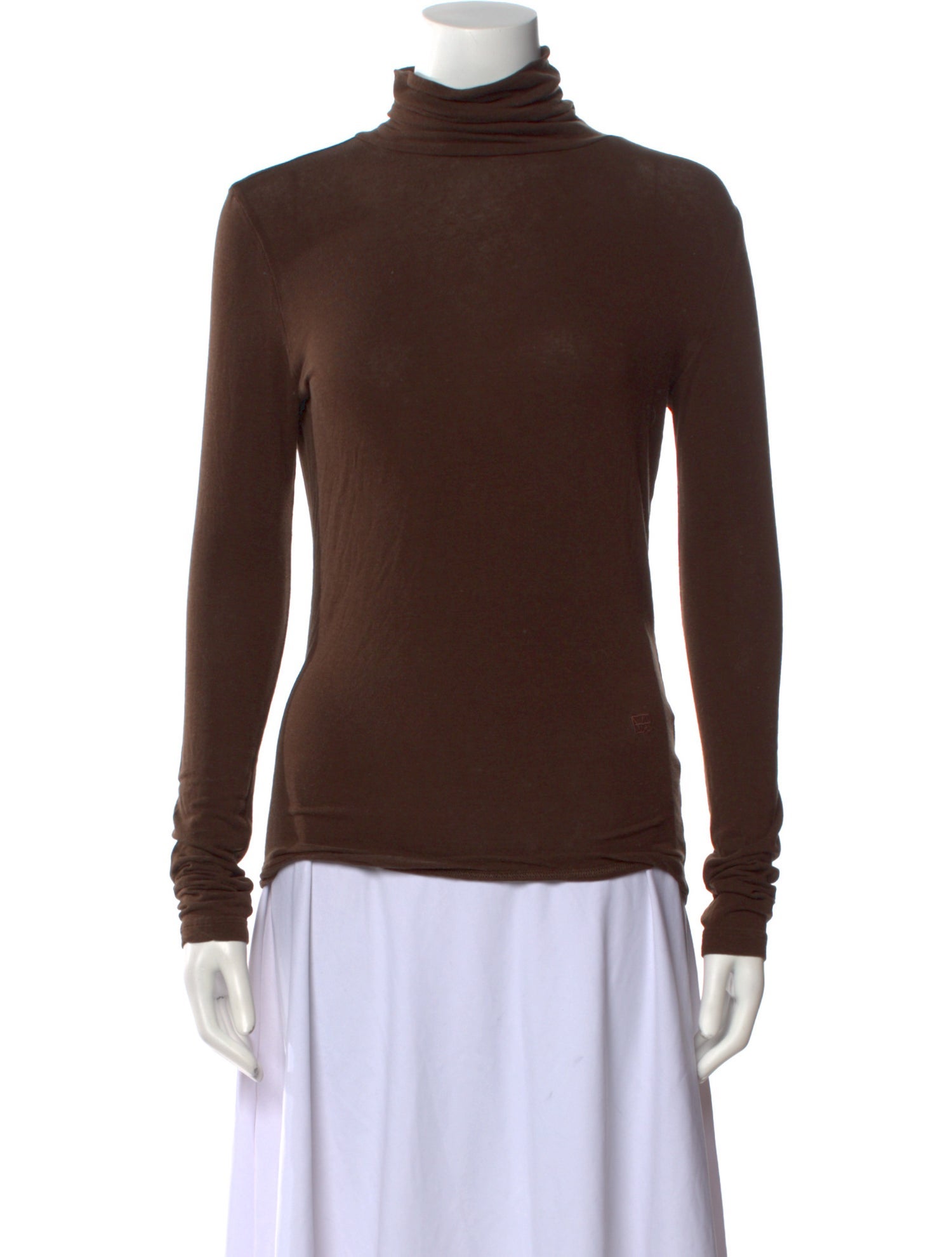 Mijeong Park Turtleneck Long Sleeve Top