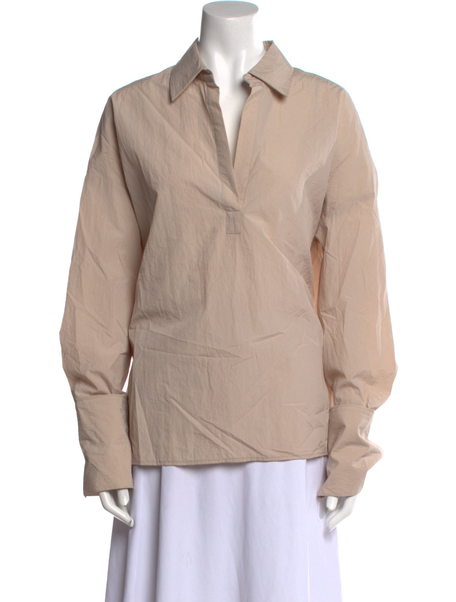 Mijeong Park V-Neck Long Sleeve Blouse