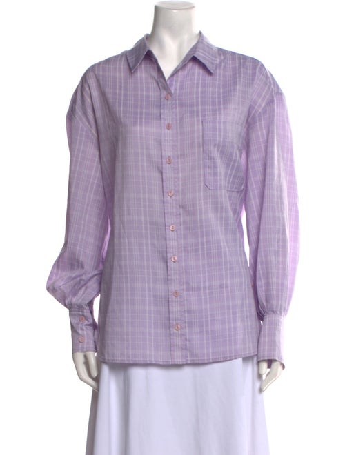 Mijeong Park Long Sleeve Button-Up Top