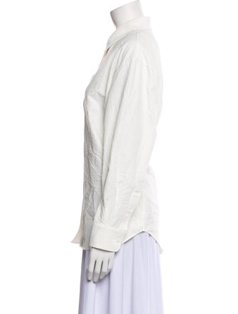 Mijeong Park Long Sleeve Button-Up Top