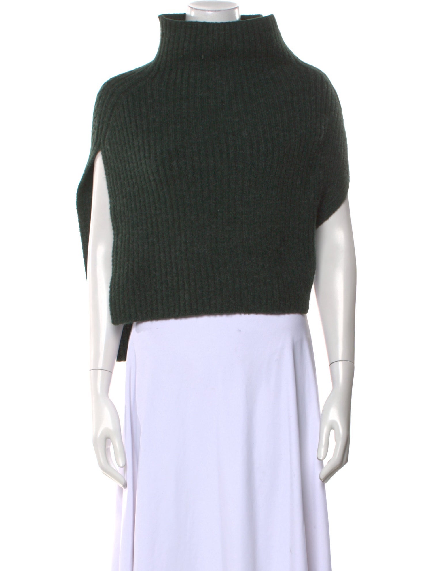 Mijeong Park Nylon Turtleneck Sweater