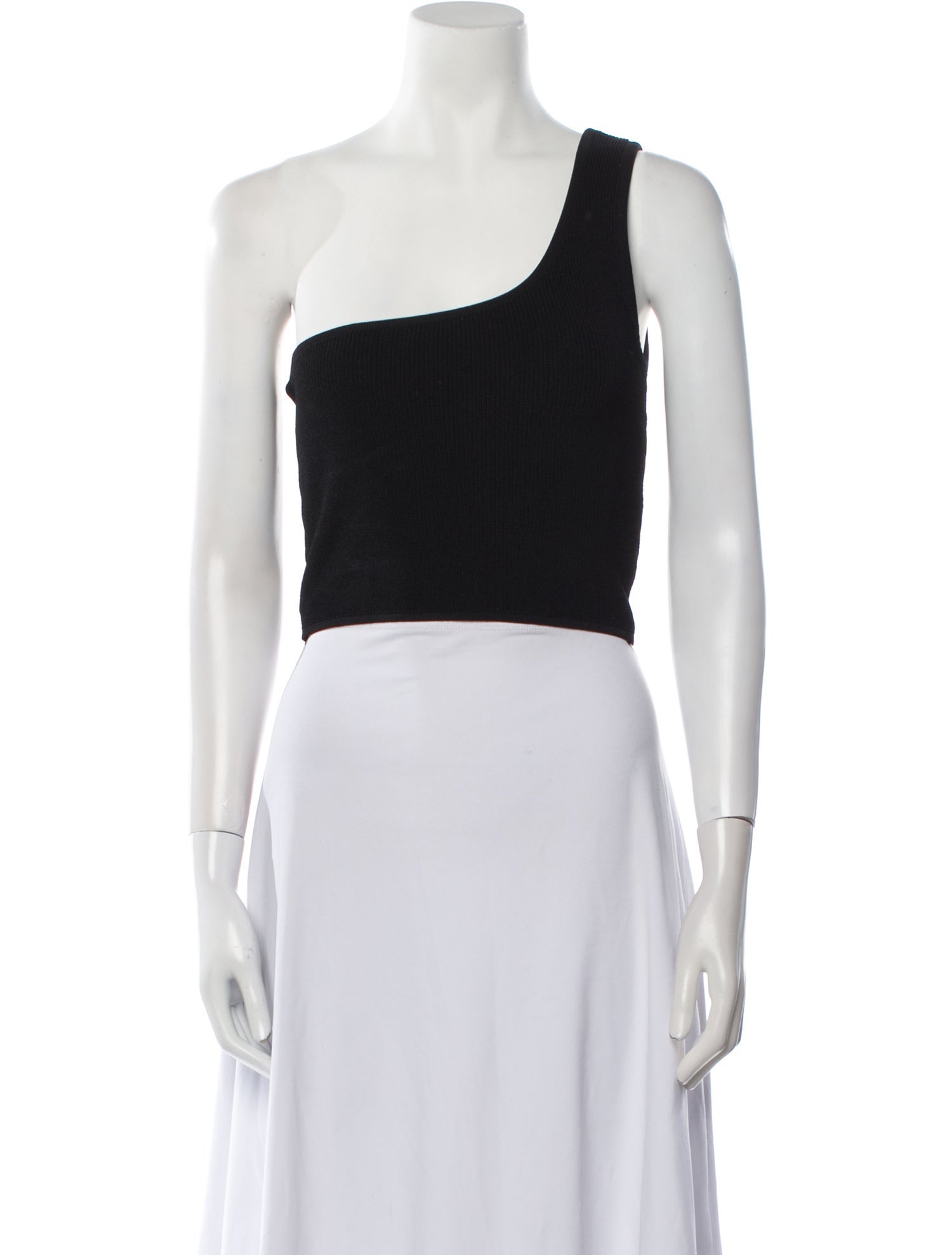 Mijeong Park One-Shoulder Sleeveless Crop Top