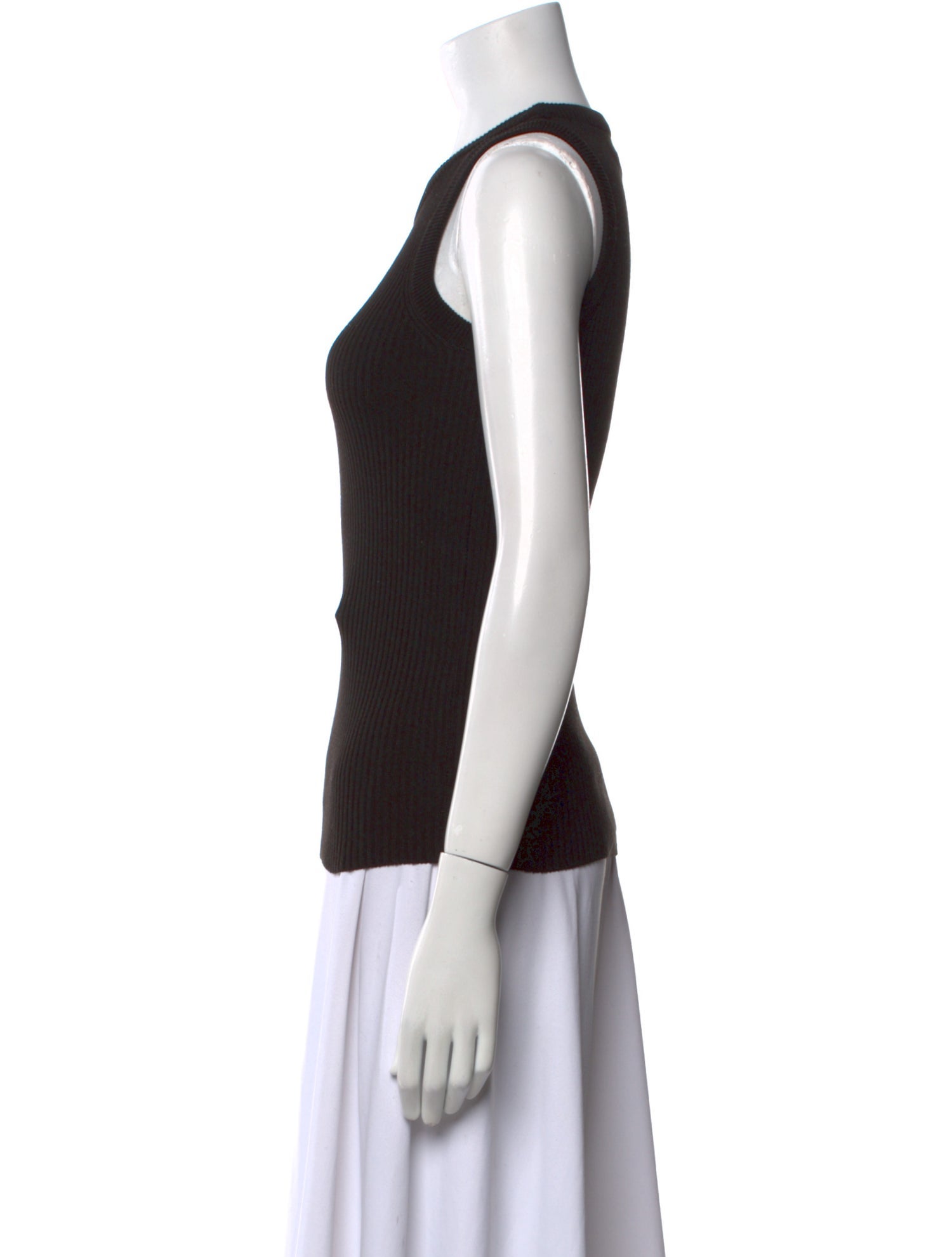 Mijeong Park Scoop Neck Sleeveless Top