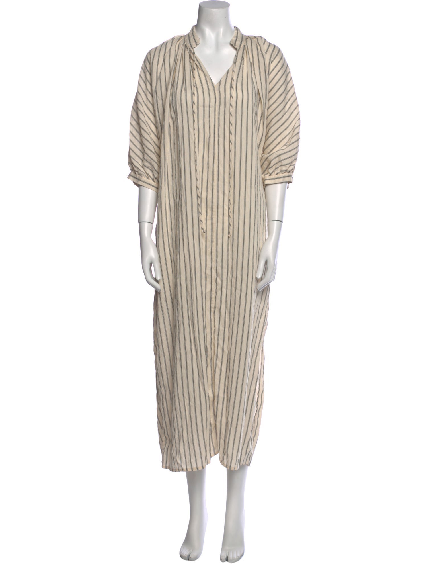 Mijeong Park Striped Long Dress