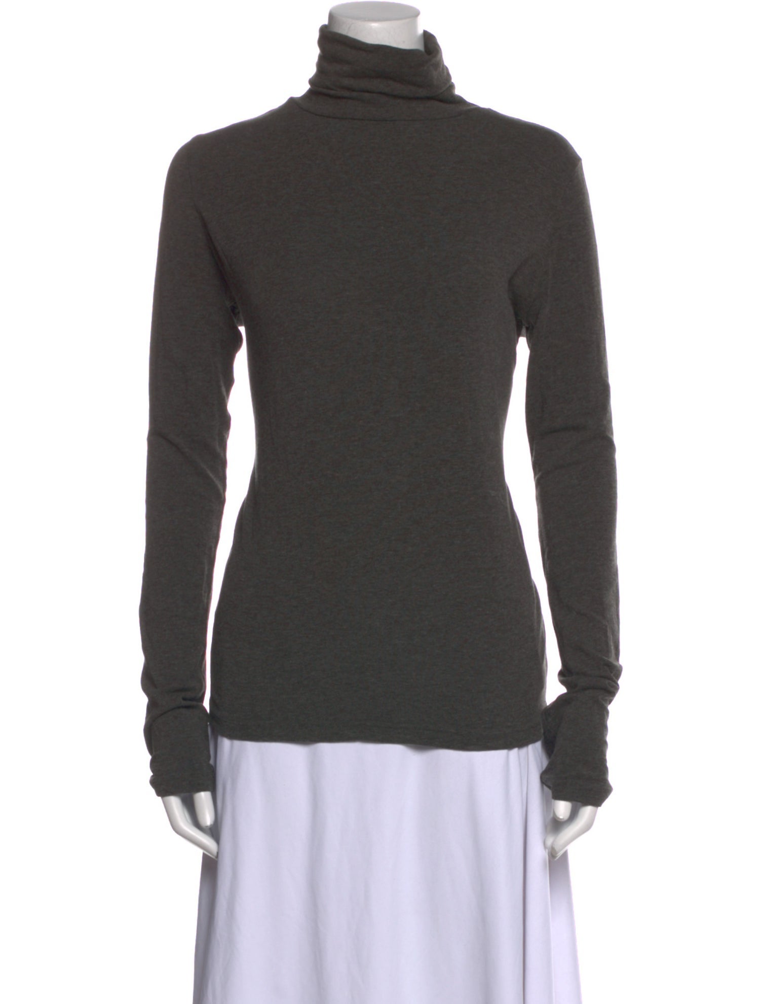 Mijeong Park Turtleneck Long Sleeve Sweatshirt