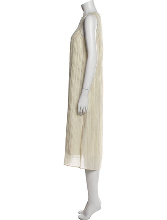 Mijeong Park Bateau Neckline Long Dress