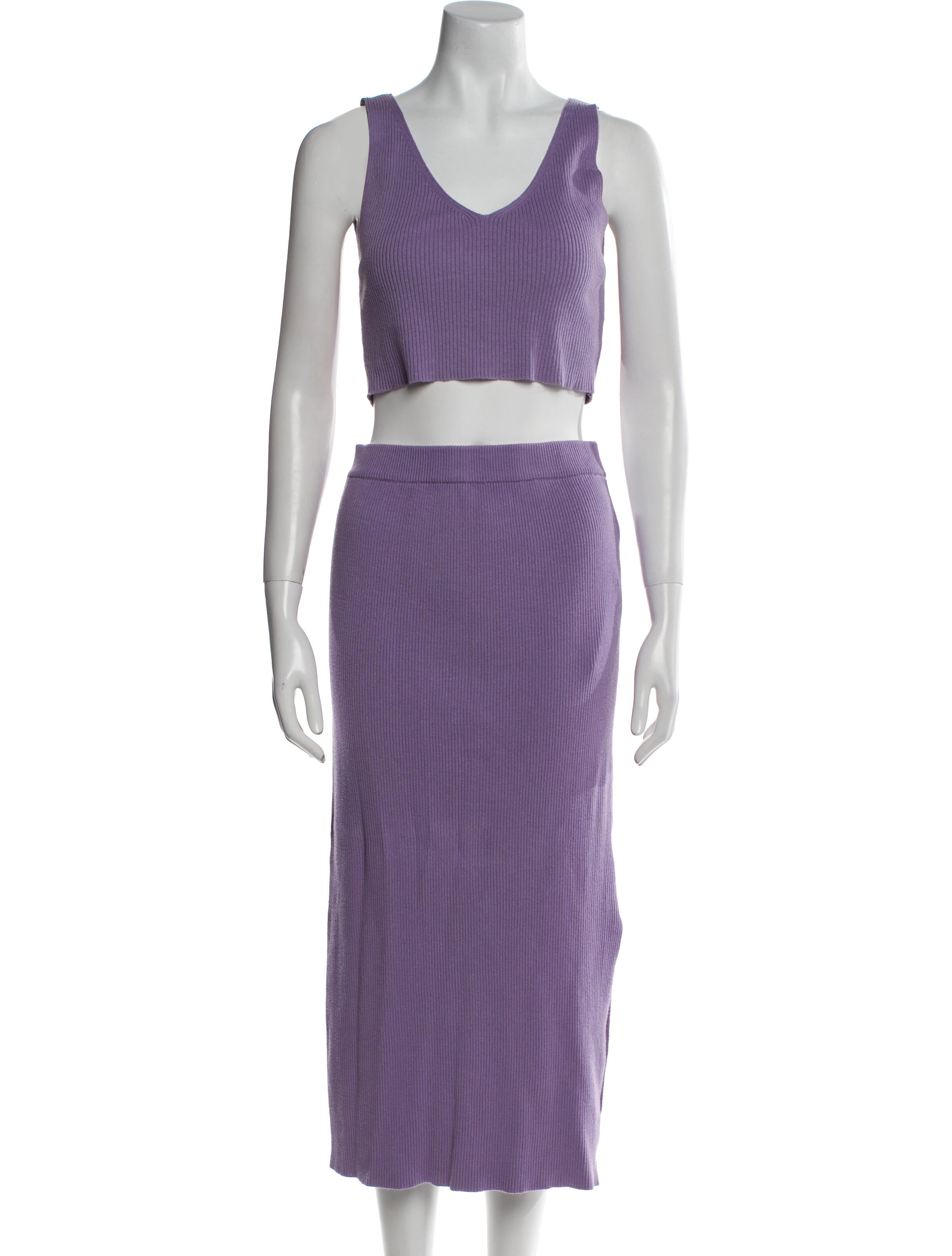 Mijeong Park Linen Skirt Set