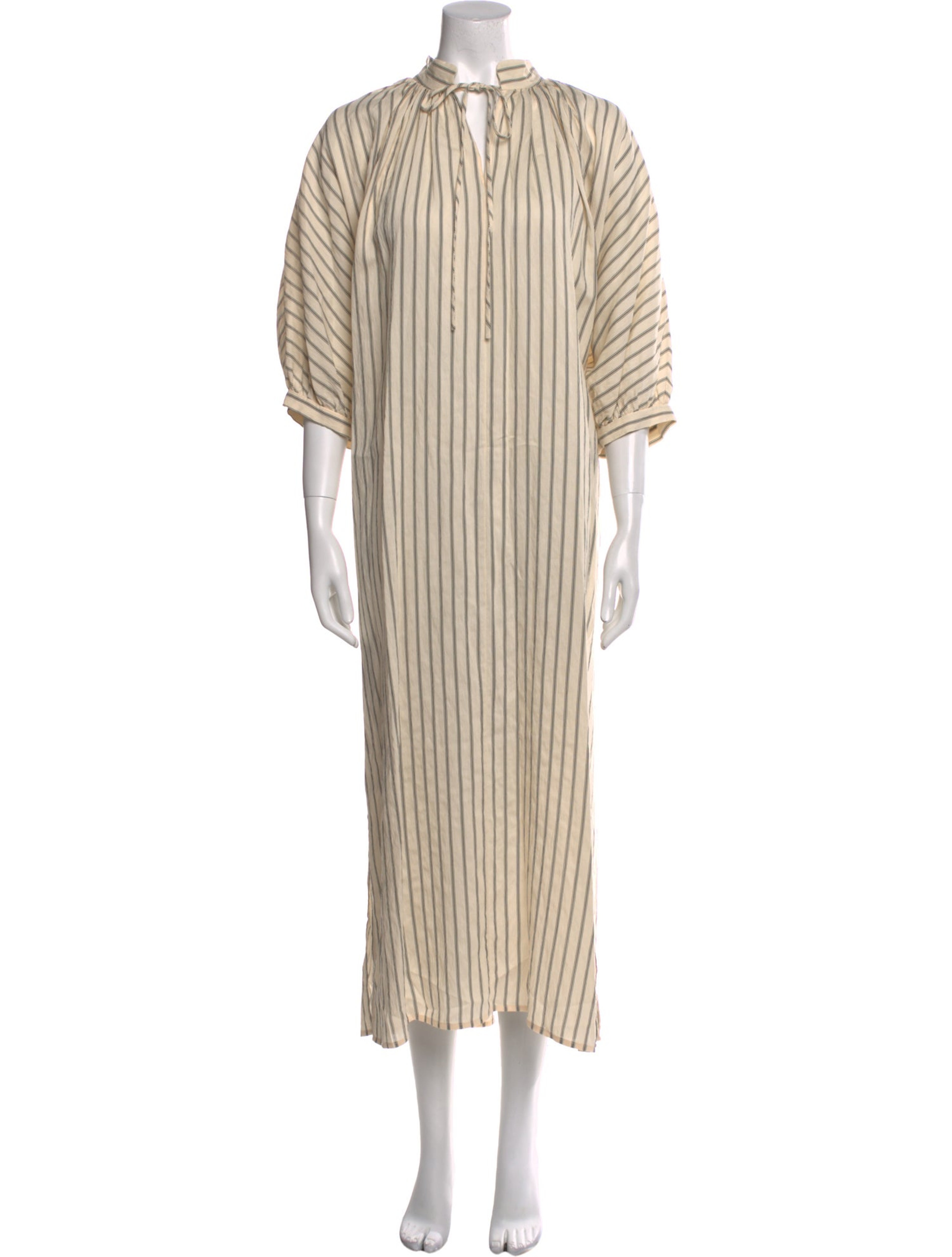 Striped Long Dress
