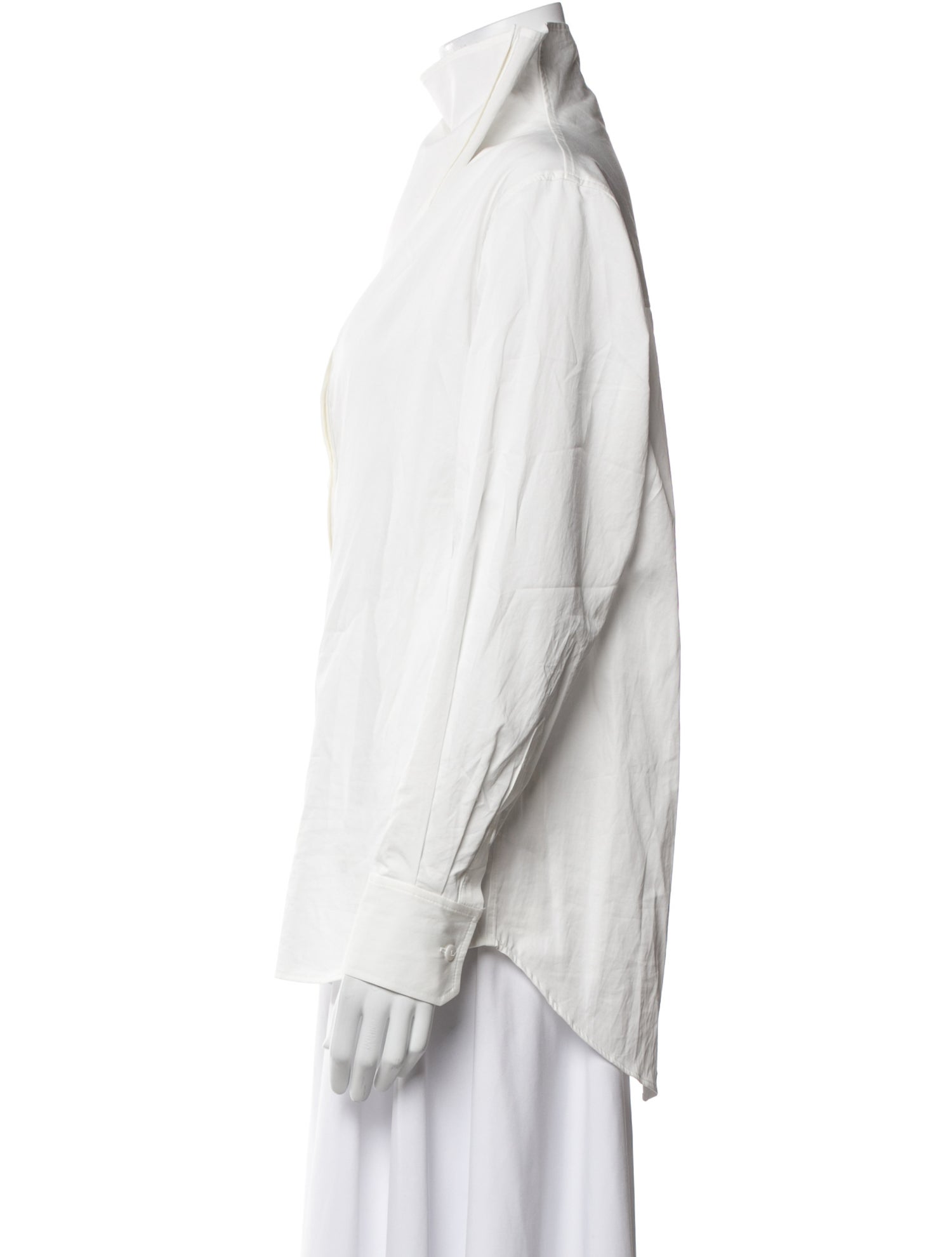 Mijeong Park Cowl Neck Long Sleeve Tunic