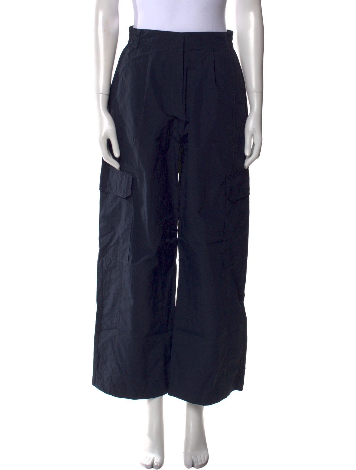 Mijeong Park Nylon Wide Leg Pants