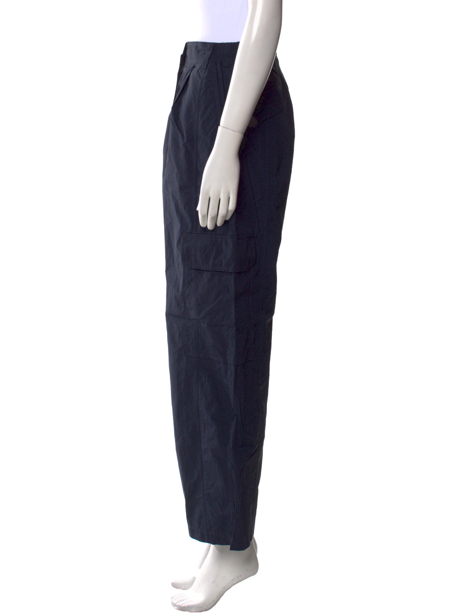 Mijeong Park Nylon Wide Leg Pants