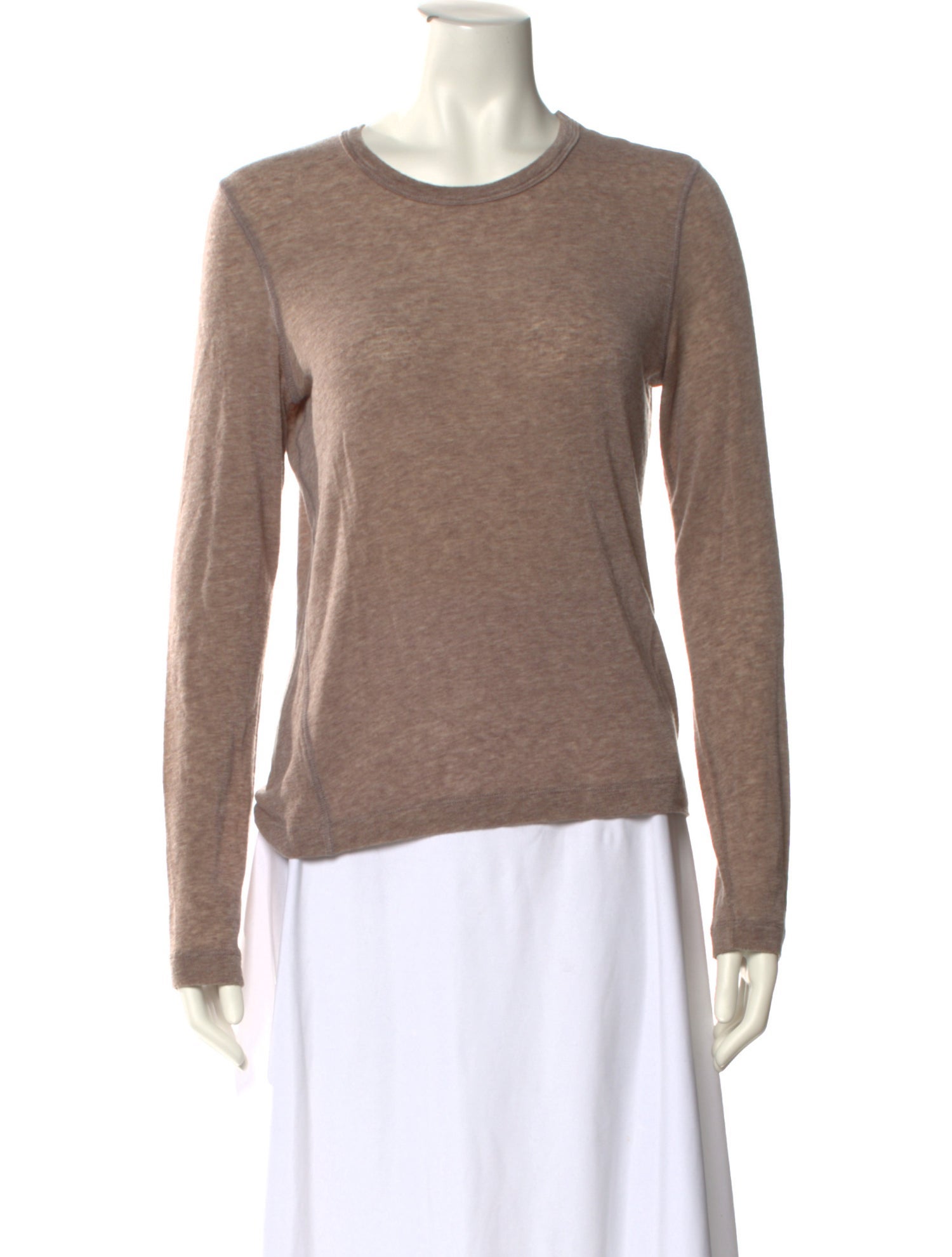 Mijeong Park Crew Neck Long Sleeve T-Shirt