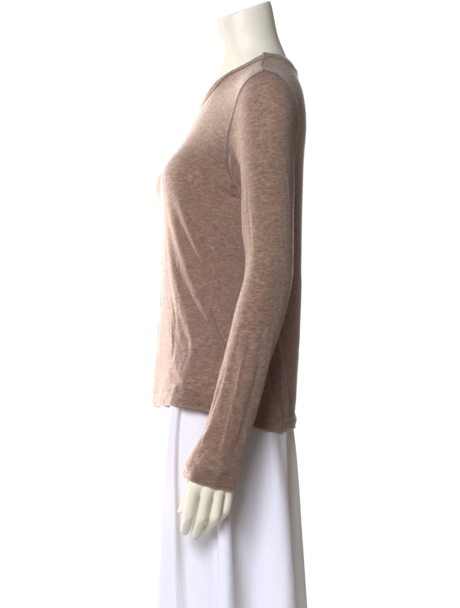 Mijeong Park Crew Neck Long Sleeve T-Shirt