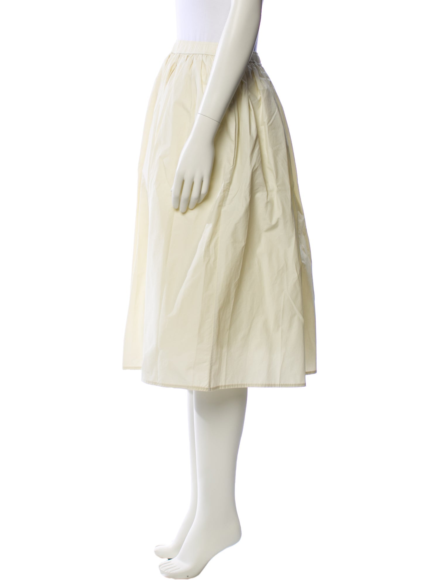 Mijeong Park Pleated Accents Knee-Length Skirt w/ Tags