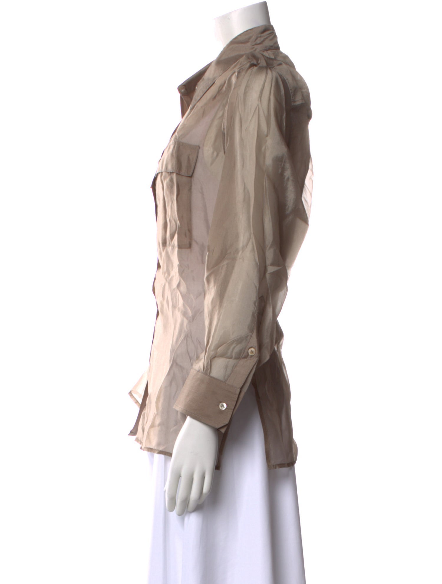 Mijeong Park Long Sleeve Button-Up Top w/ Tags