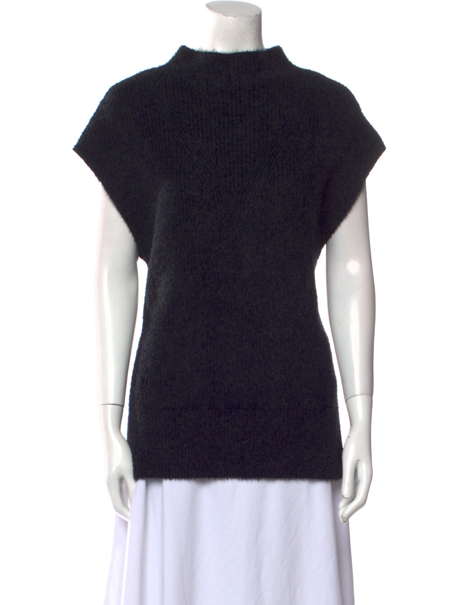 MÉLISSA NEPTON Nylon Mock Neck Sweater