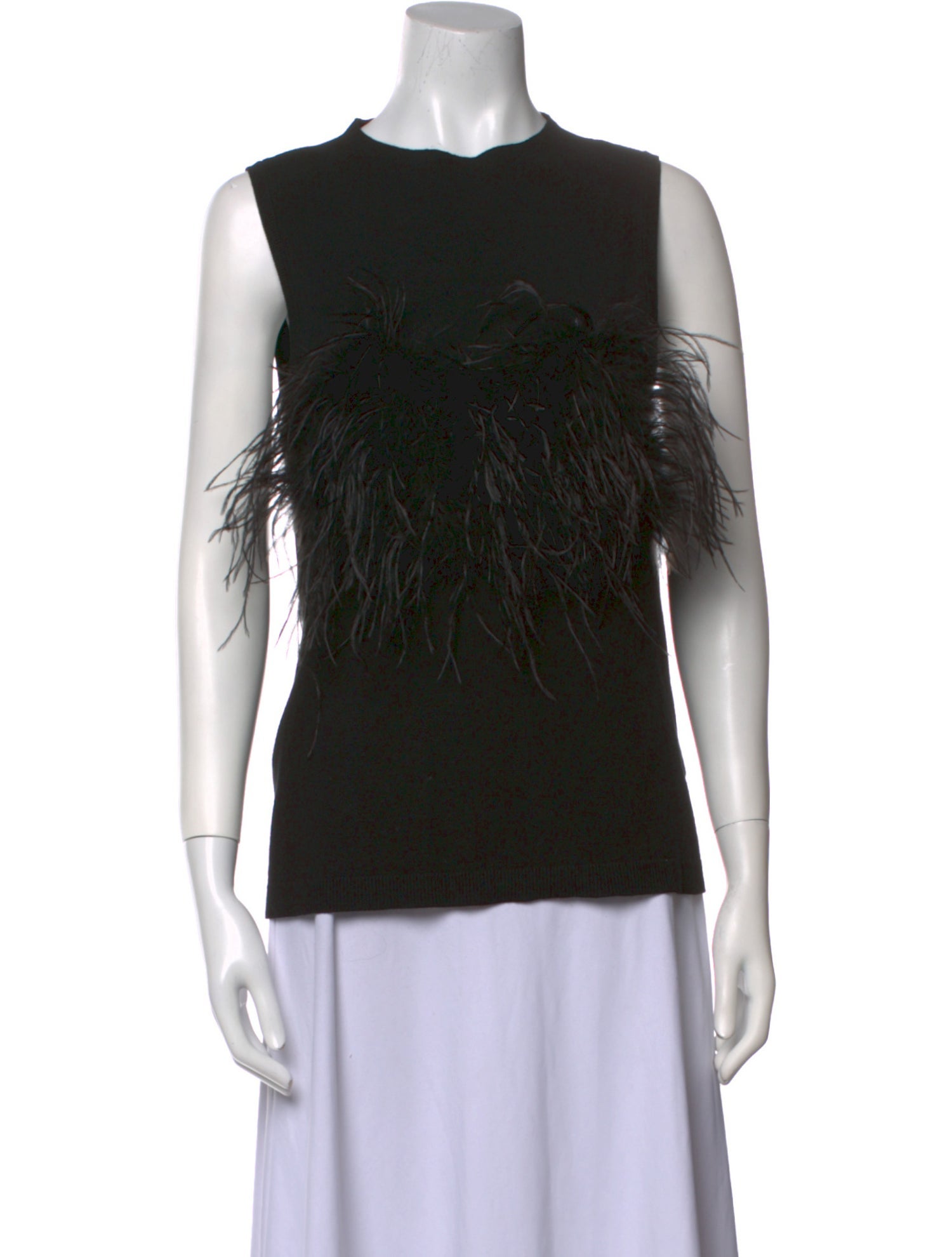 MÉLISSA NEPTON Crew Neck Sleeveless Top