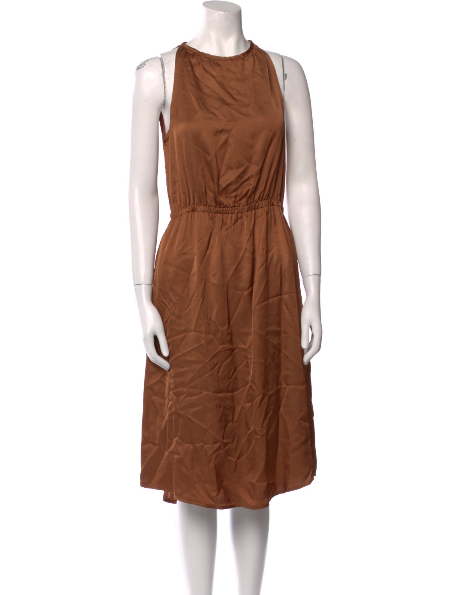 MÉLISSA NEPTON Crew Neck Midi Length Dress