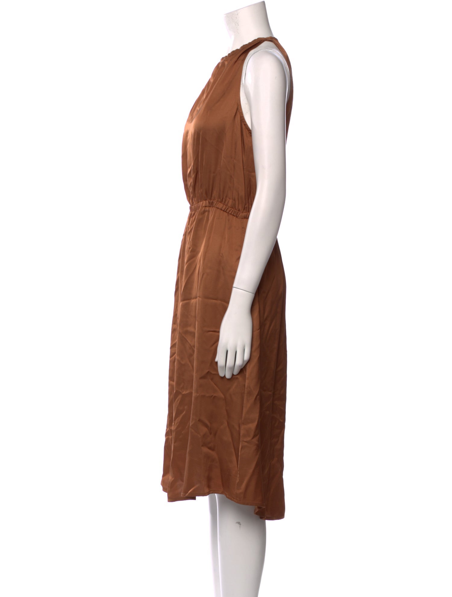 MÉLISSA NEPTON Crew Neck Midi Length Dress