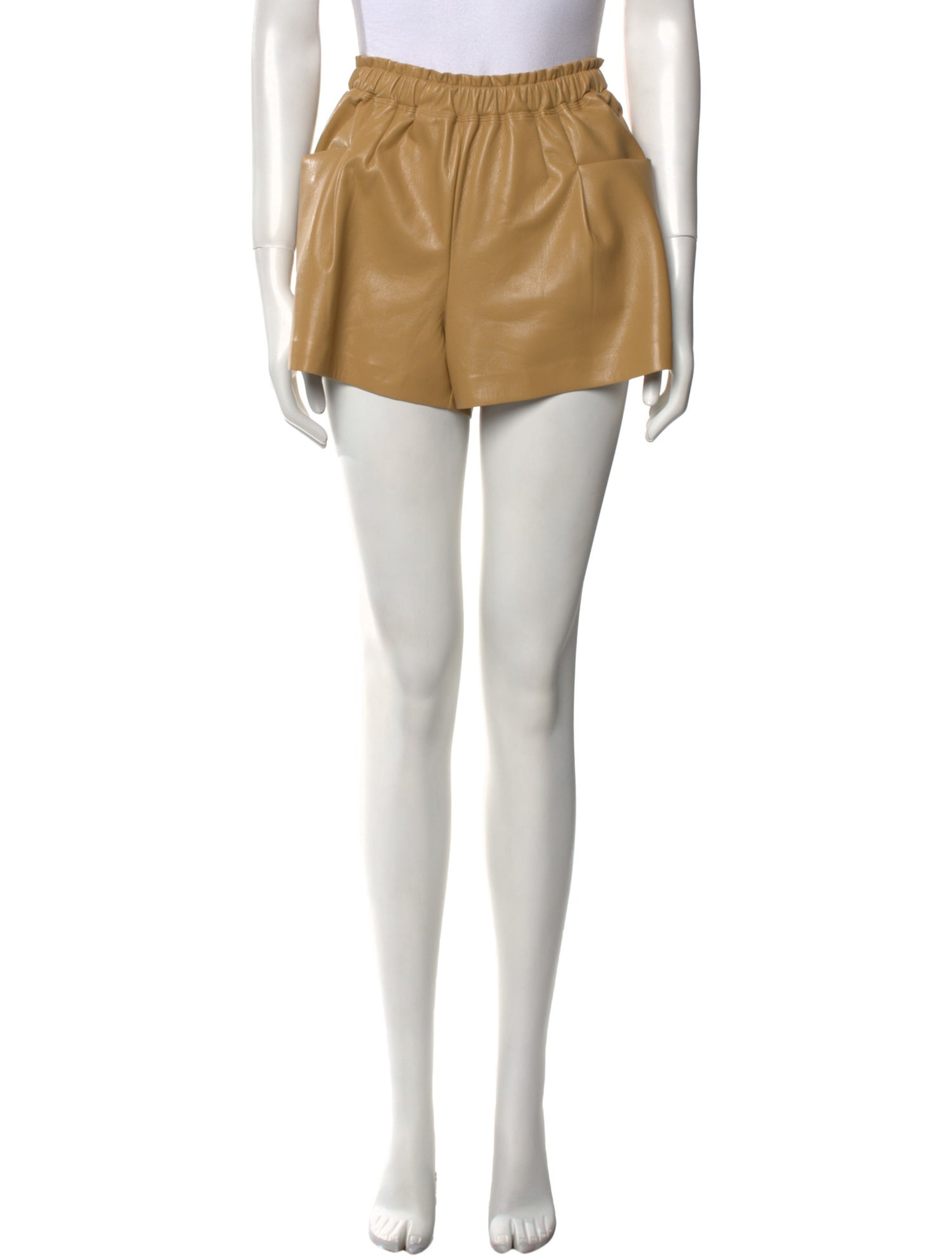 Leather Mini Shorts w/ Tags