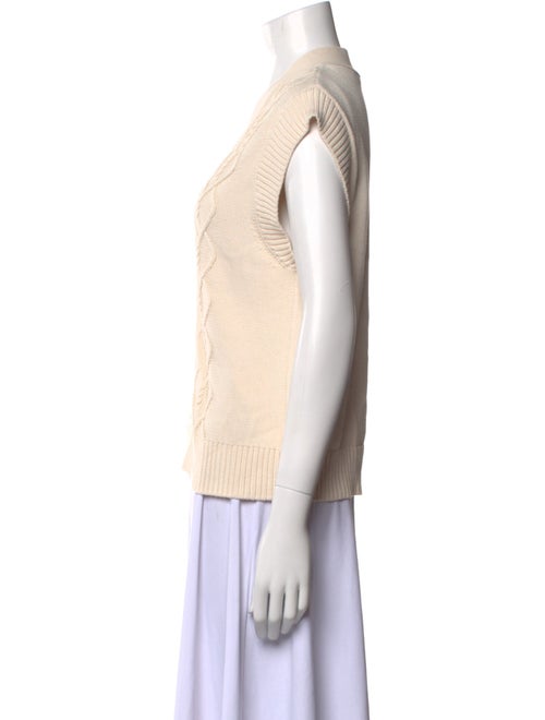 MÉLISSA NEPTON V-Neck Short Sleeve Top