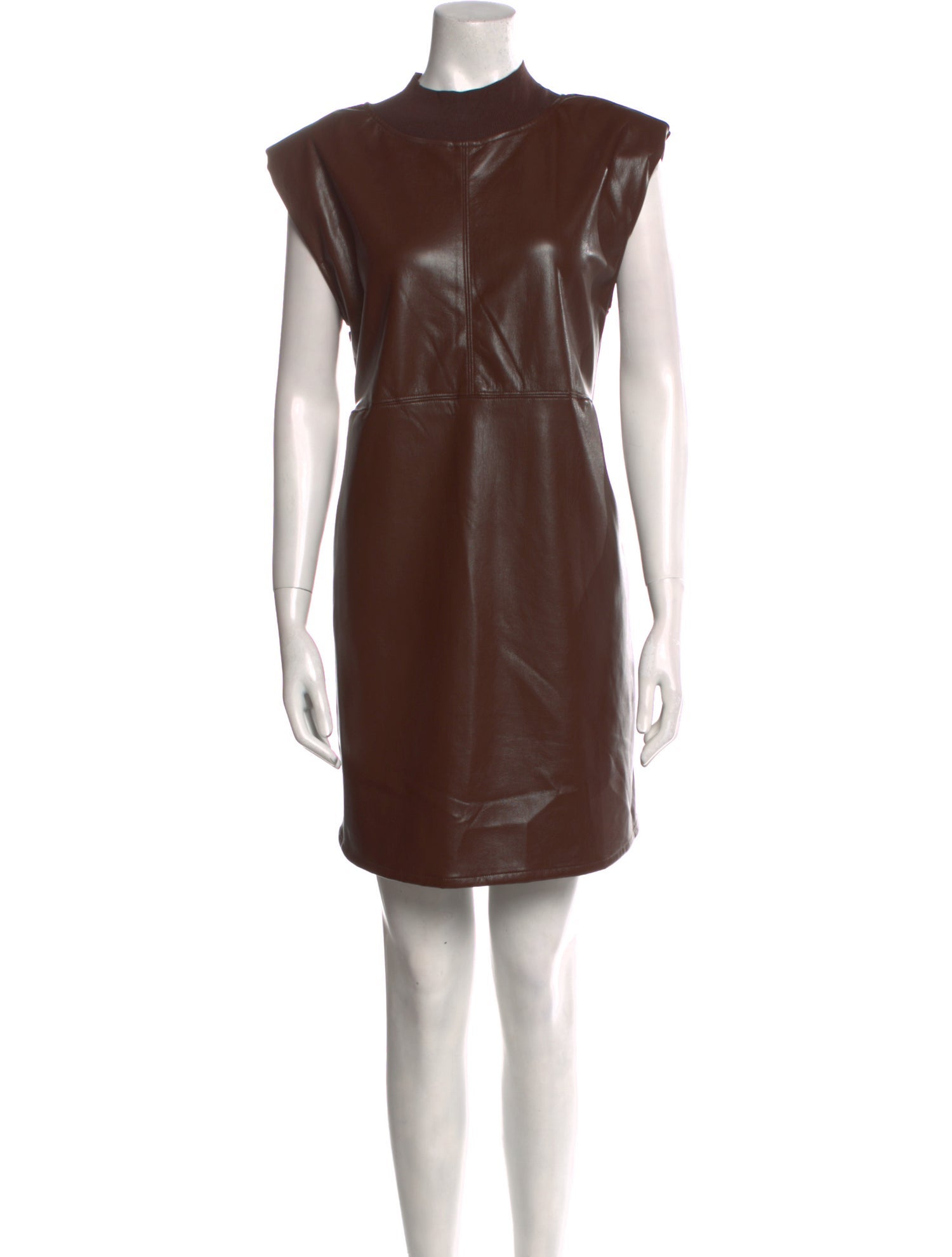 MÉLISSA NEPTON Mock Neck Mini Dress