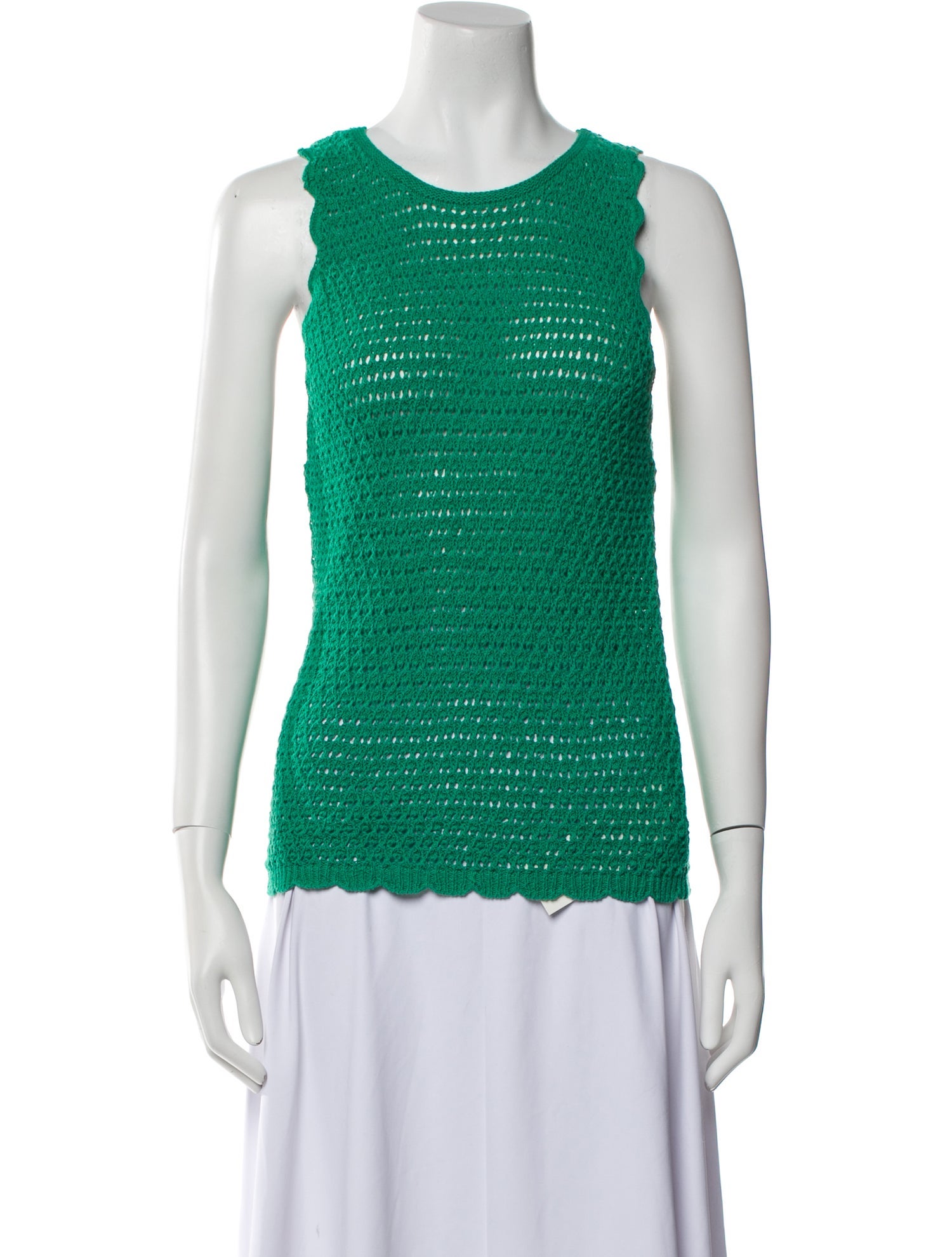 MÉLISSA NEPTON Crew Neck Sleeveless Top