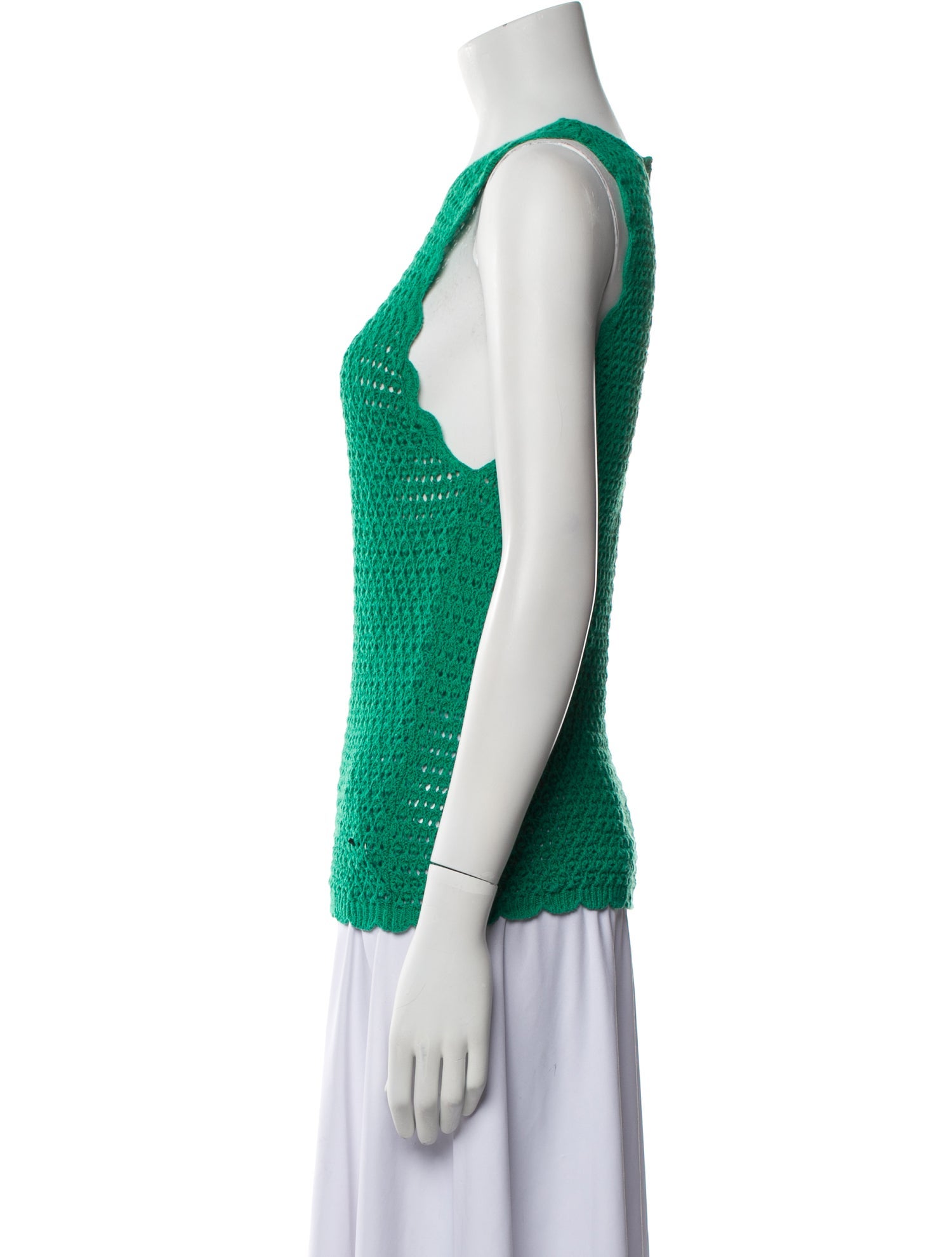 MÉLISSA NEPTON Crew Neck Sleeveless Top