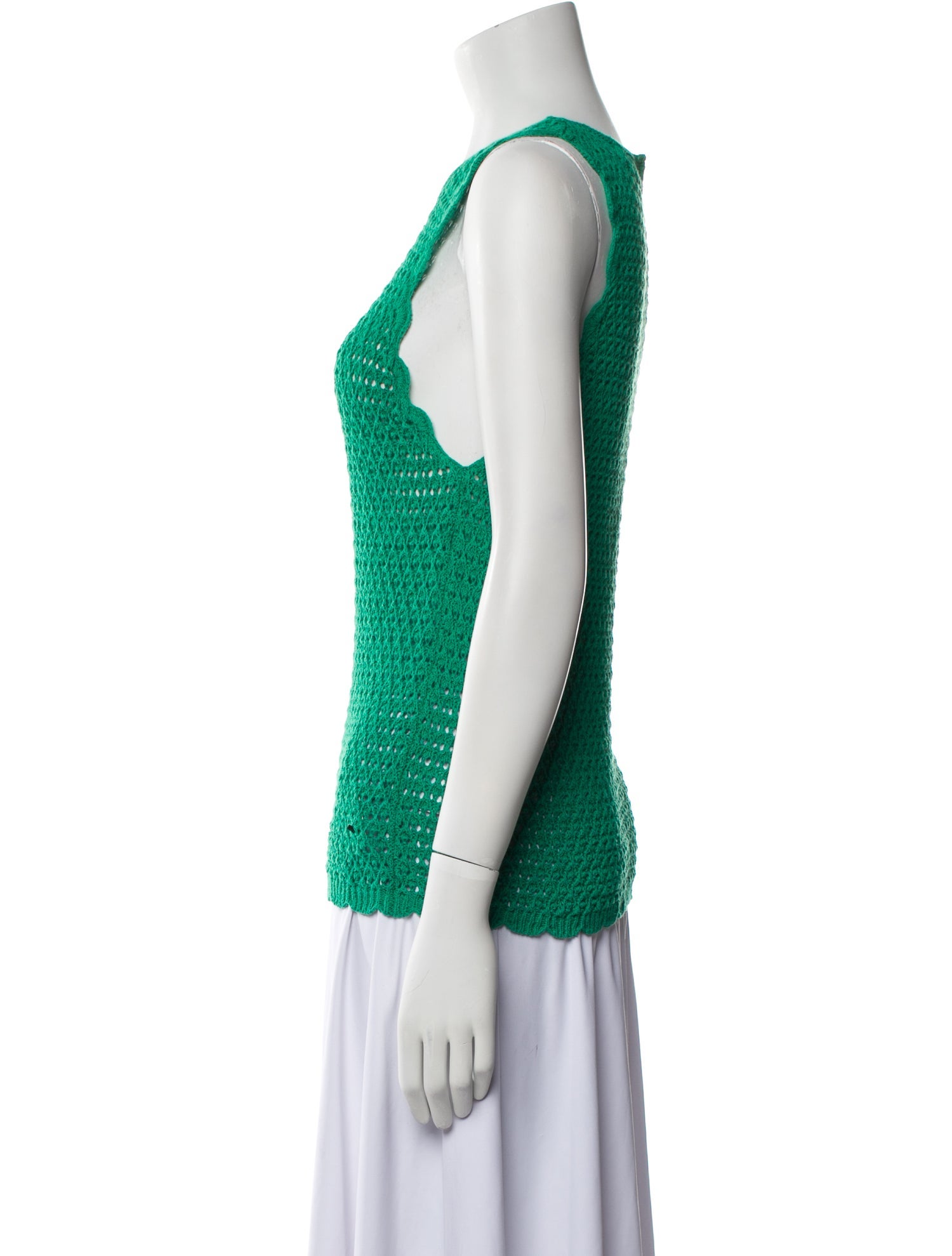 MÉLISSA NEPTON Crew Neck Sleeveless Top