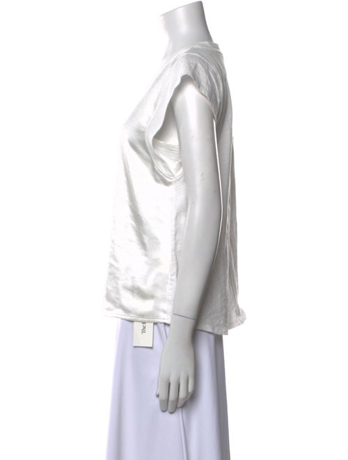 MÉLISSA NEPTON V-Neck Short Sleeve Top