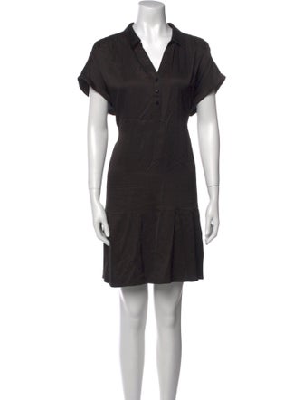 MÉLISSA NEPTON V-Neck Knee-Length Dress