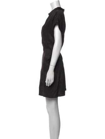 MÉLISSA NEPTON V-Neck Knee-Length Dress