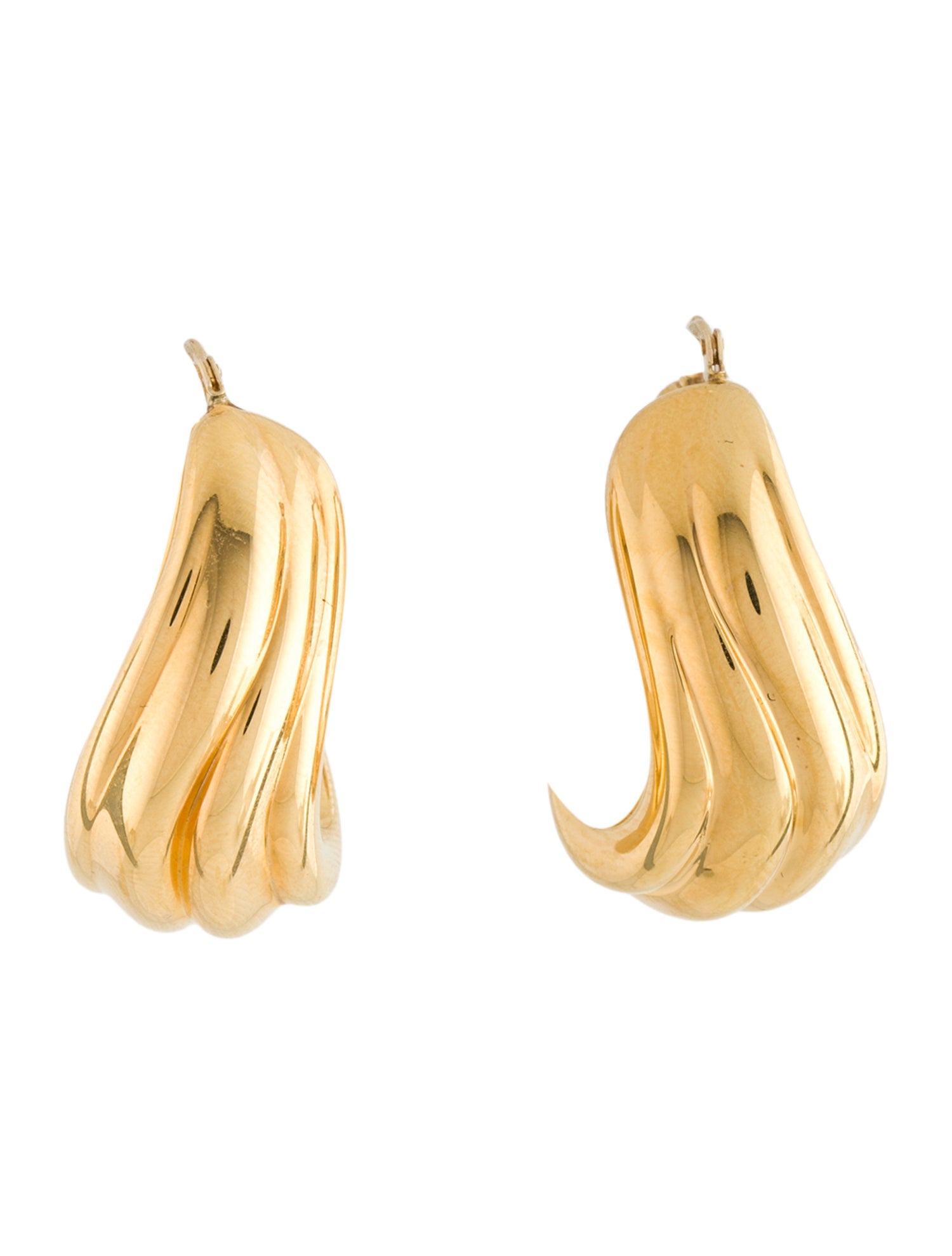 Milor Wavy Hoop Earrings