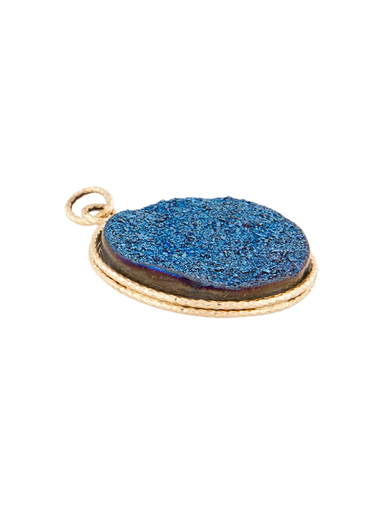 Milor 14K Druzy Pendant