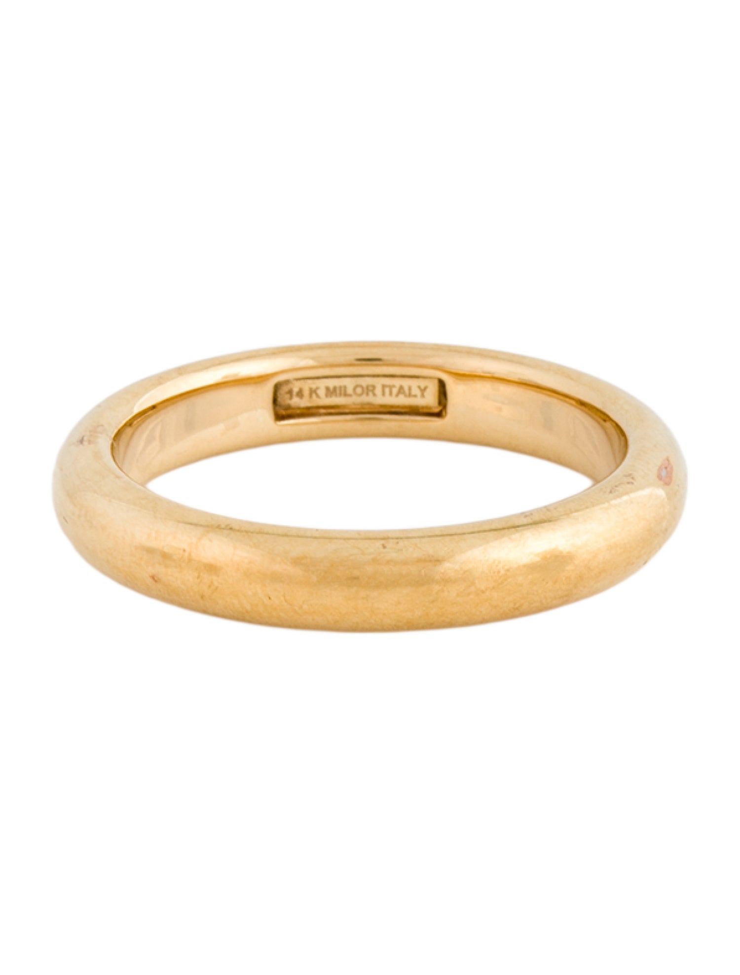 Milor 14K Hollow Band