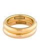 Milor 14K Hollow Stacking Bands