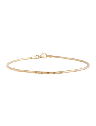 Milor 14K Omega Link Bracelet