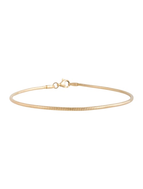 Milor 14K Omega Link Bracelet
