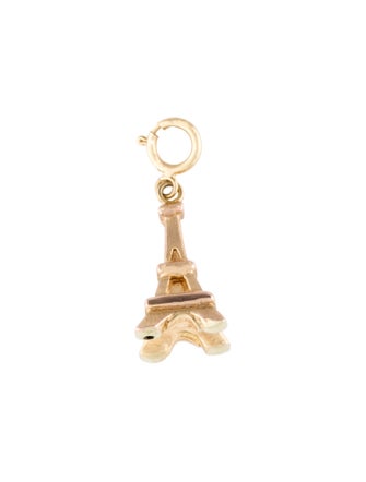 Milor 14K Eiffel Tower Charm