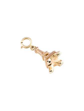 Milor 14K Eiffel Tower Charm