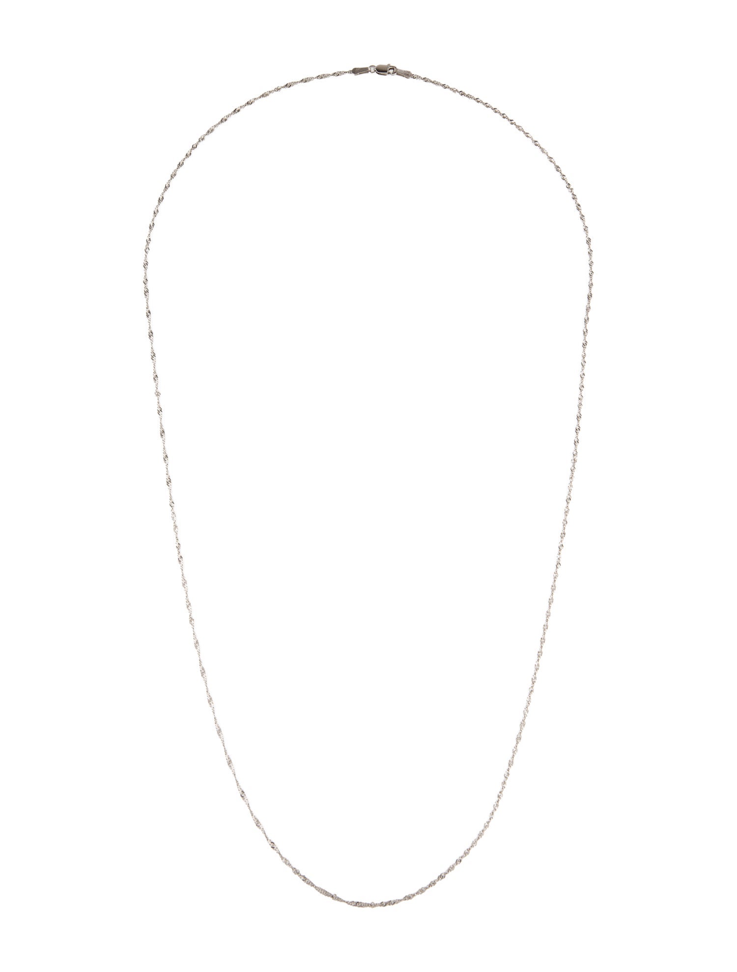 Milor 18K Singapore Chain Necklace