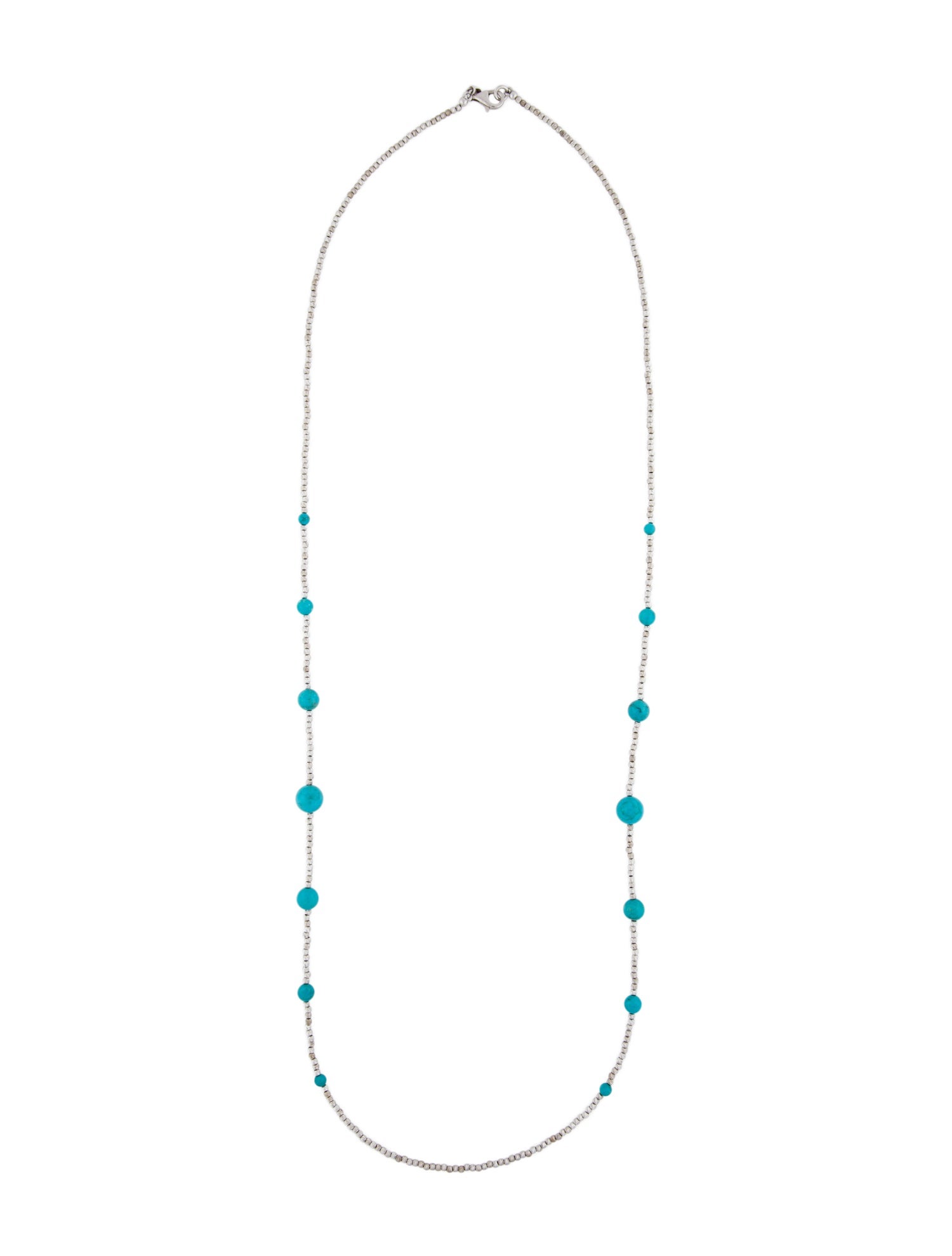 Milor Turquoise Station Necklace